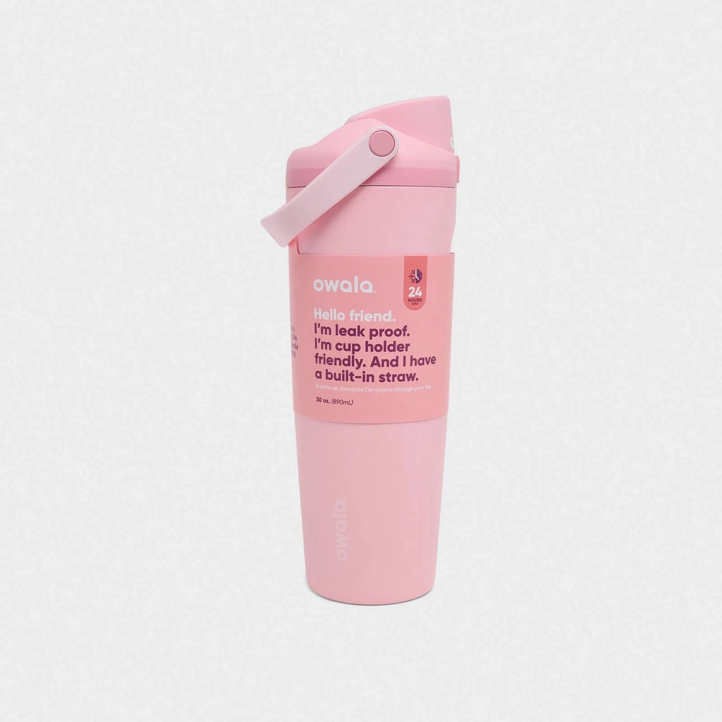 30 oz Insulated Straw Water Bottle