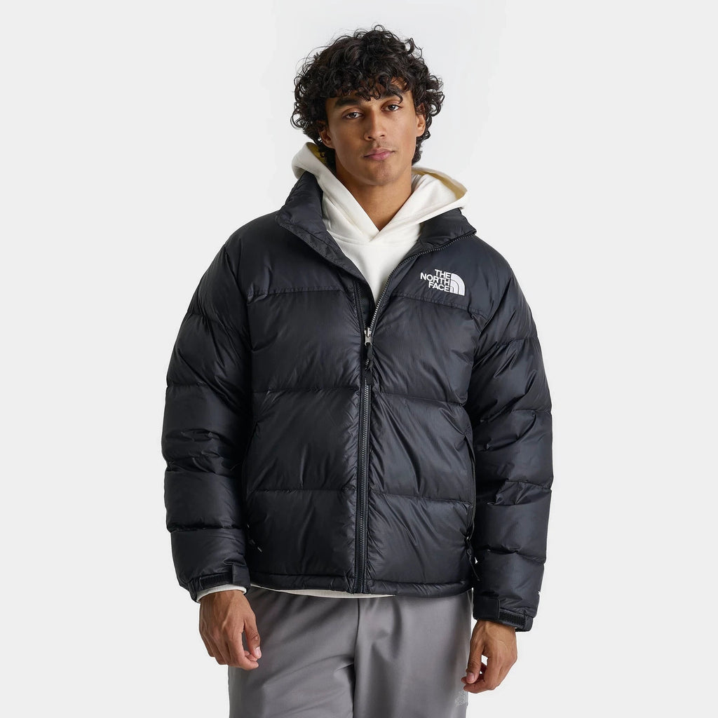 Men's Down Puffer Jacket - Black
