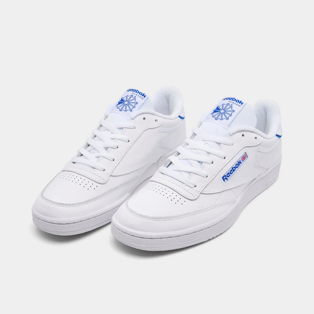 Men's Leather Low-Top Court Sneaker