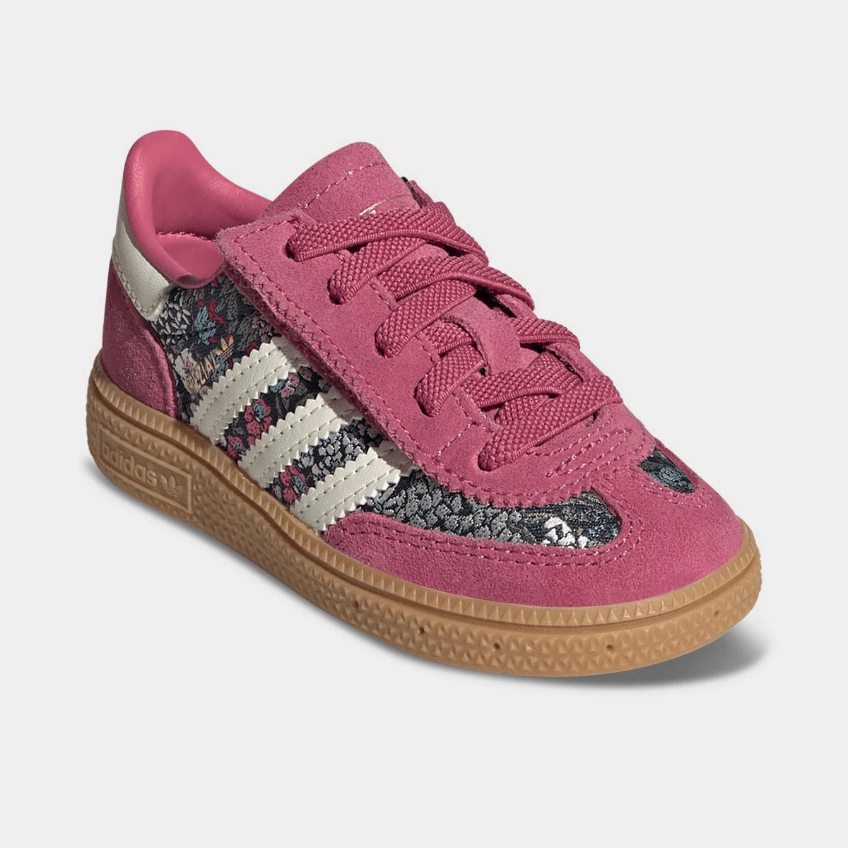 Toddler Floral Stretch-Lace Casual Sneakers
