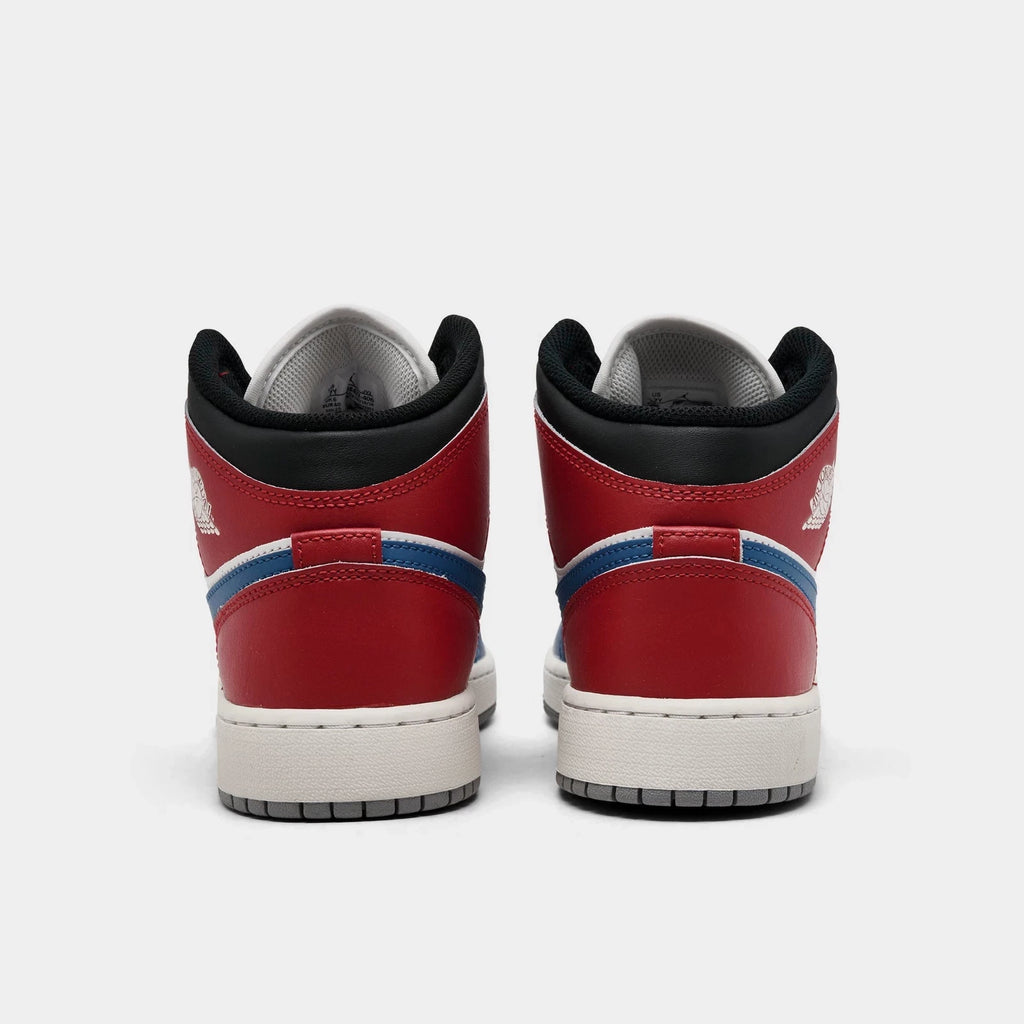 Big Kids' Leather Mid-Top Sneakers