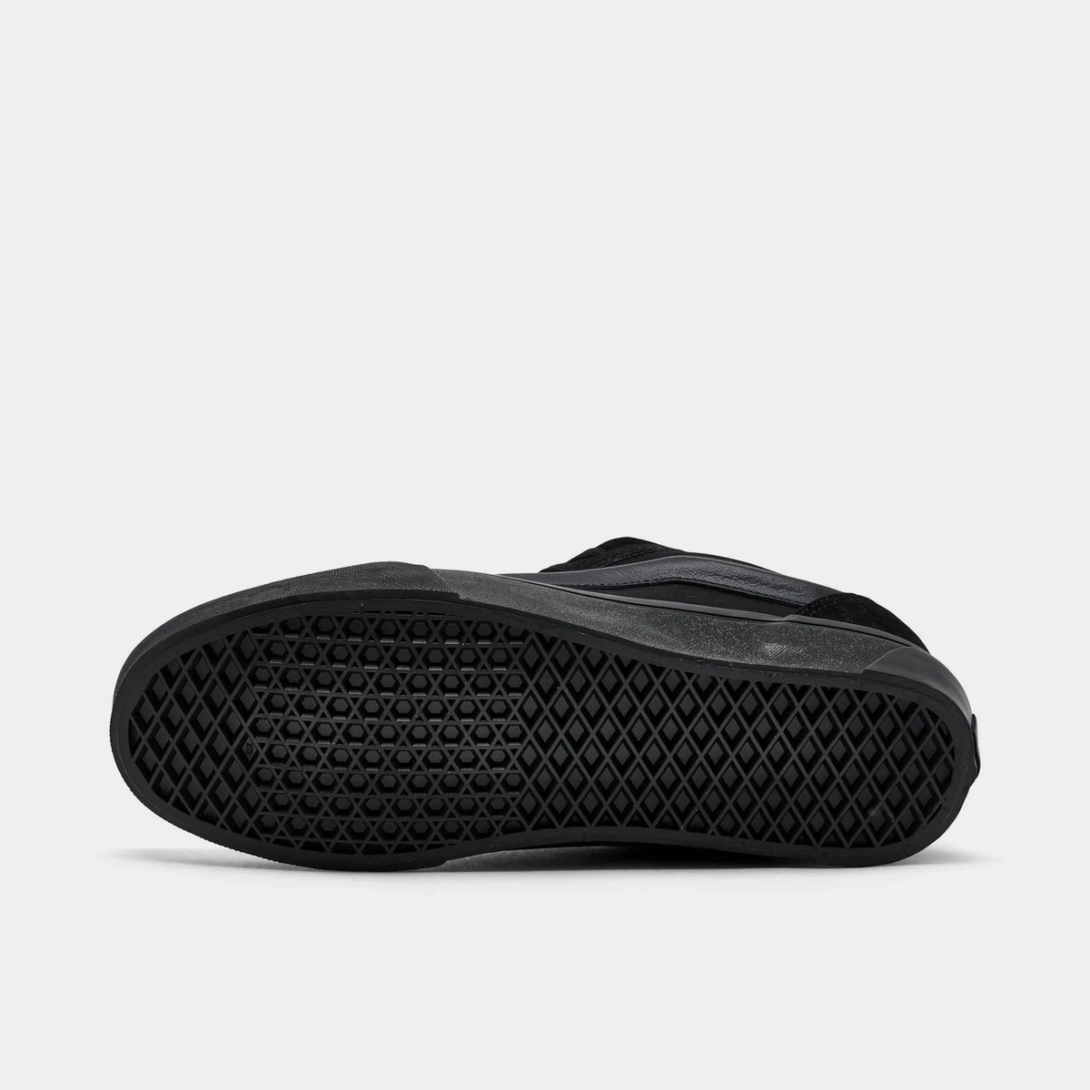 Men's Padded Suede Low Top Sneakers - Black