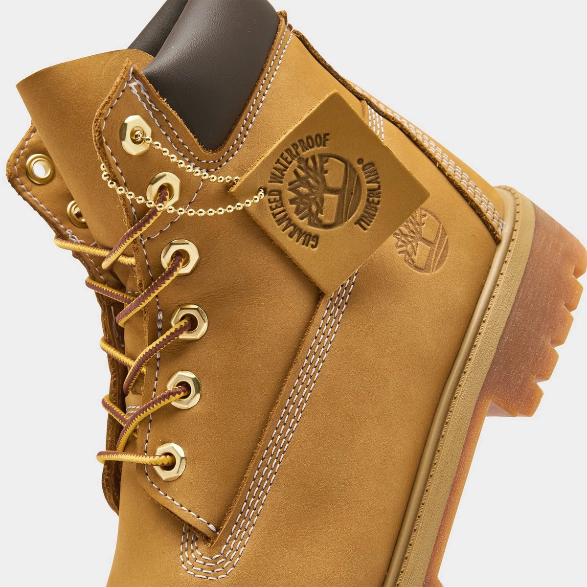 Kids' Waterproof Leather Boots - Wheat