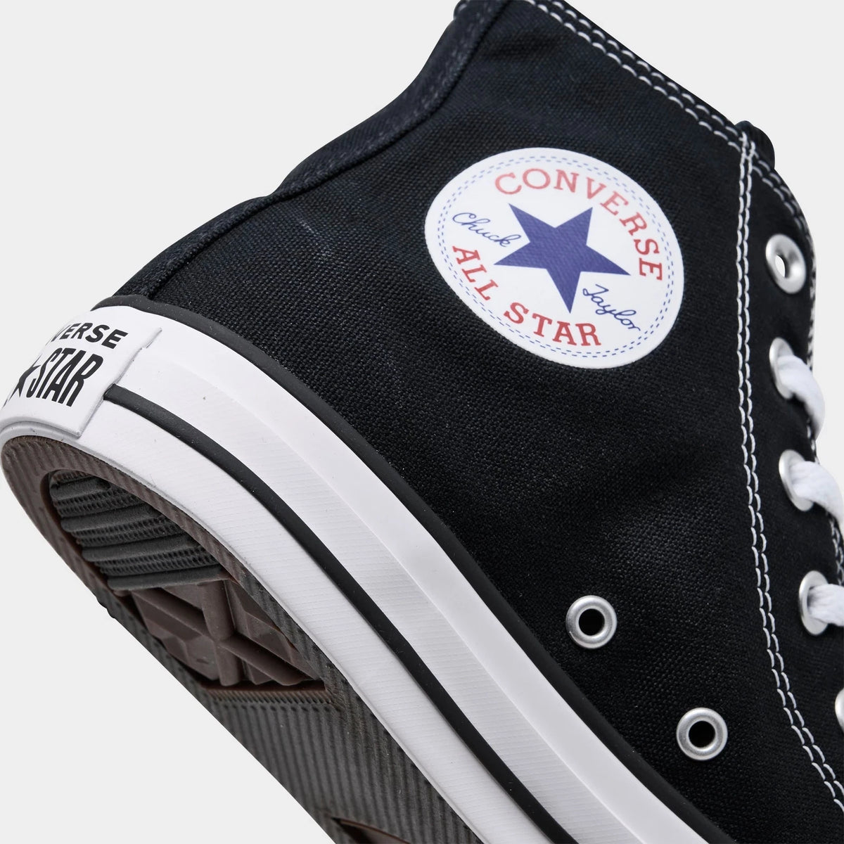 Women's Canvas High Top Sneakers - Black