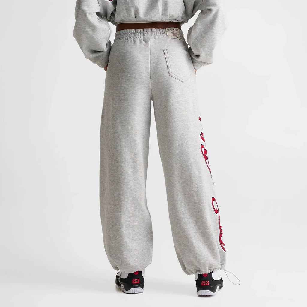 Women's Wide-Leg Fleece Sweatpants