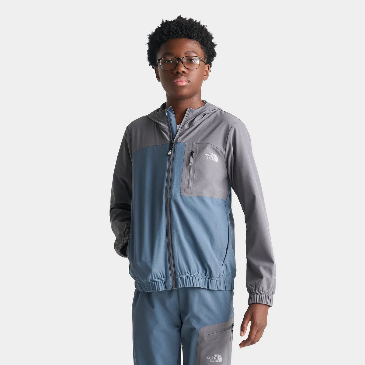 Big Kids' Woven Full-Zip Jacket