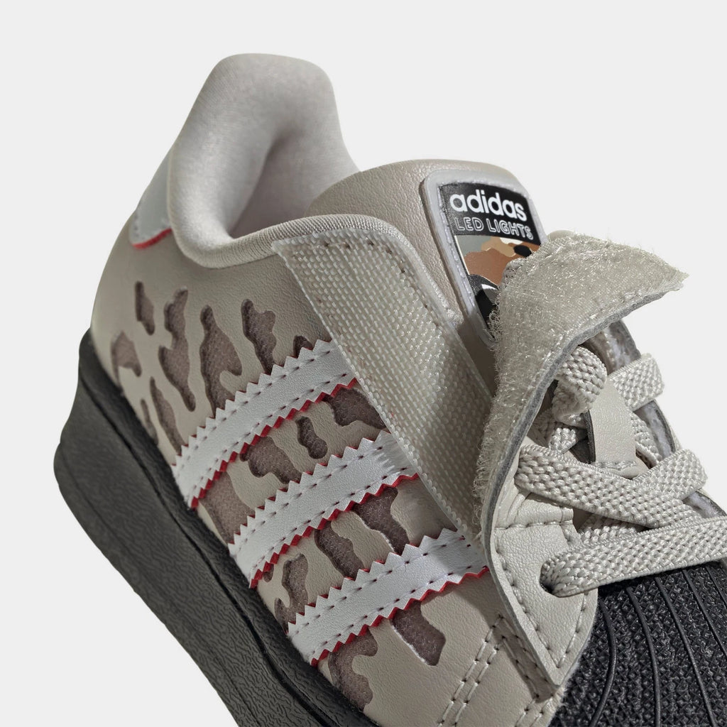 Toddler Light-Up Hook-And-Loop Sneakers