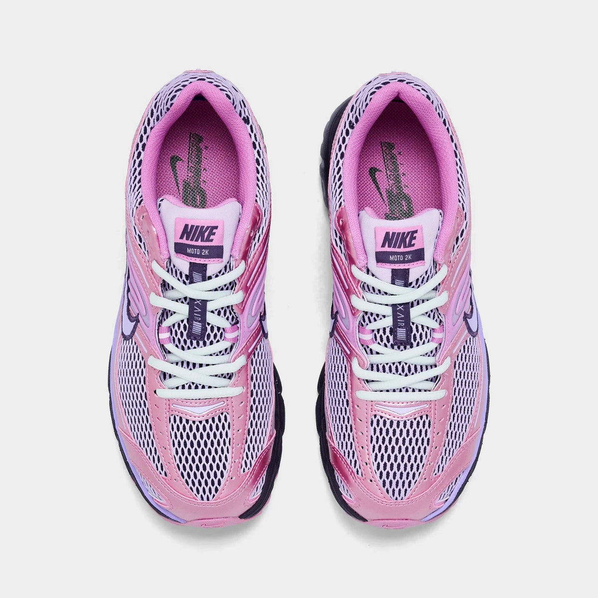 Women's Metallic Mesh Casual Sneakers