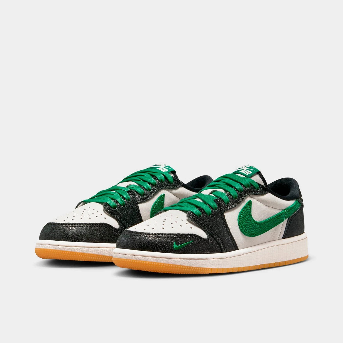 Big Kids' Leather Low Top Sneakers