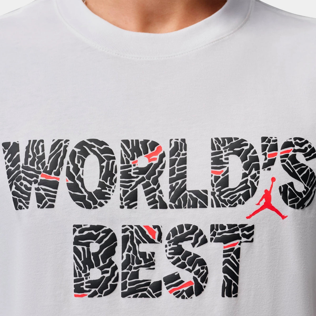 Men's Graphic Cotton T-Shirt - White
