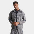 Men's Lightweight Hooded Full-Zip Woven Jacket