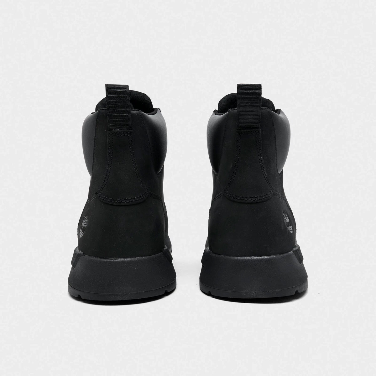 Men's Mid Nubuck Sneaker Boots - Black