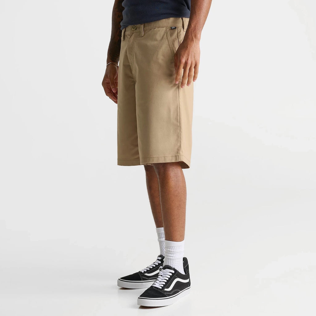 Men's Relaxed Stretch Chino Shorts - Black
