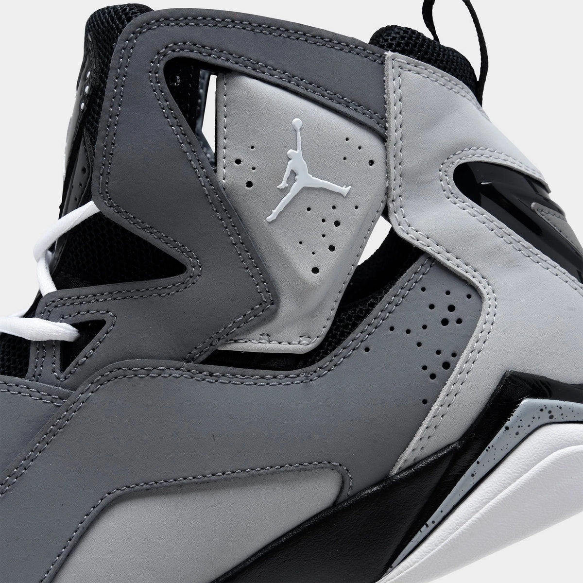 Men's Leather Basketball Shoes - Black