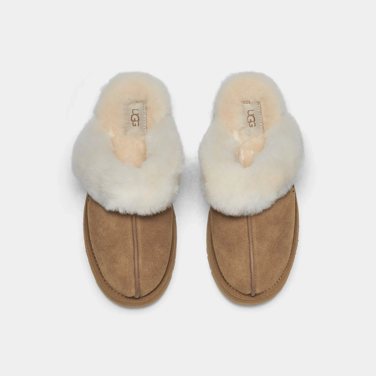 Women's Suede Platform Slip-On Slipper