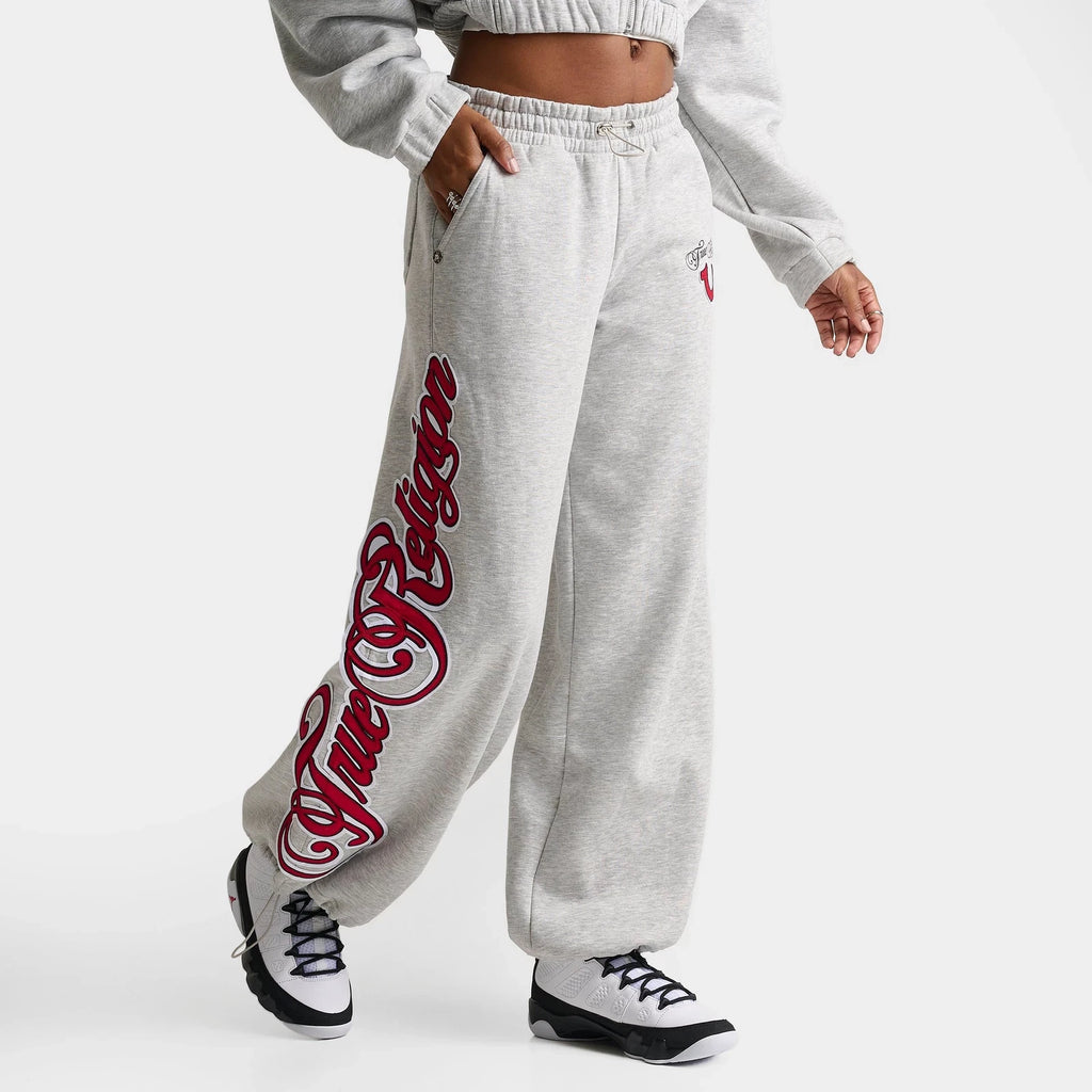 Women's Wide-Leg Fleece Sweatpants