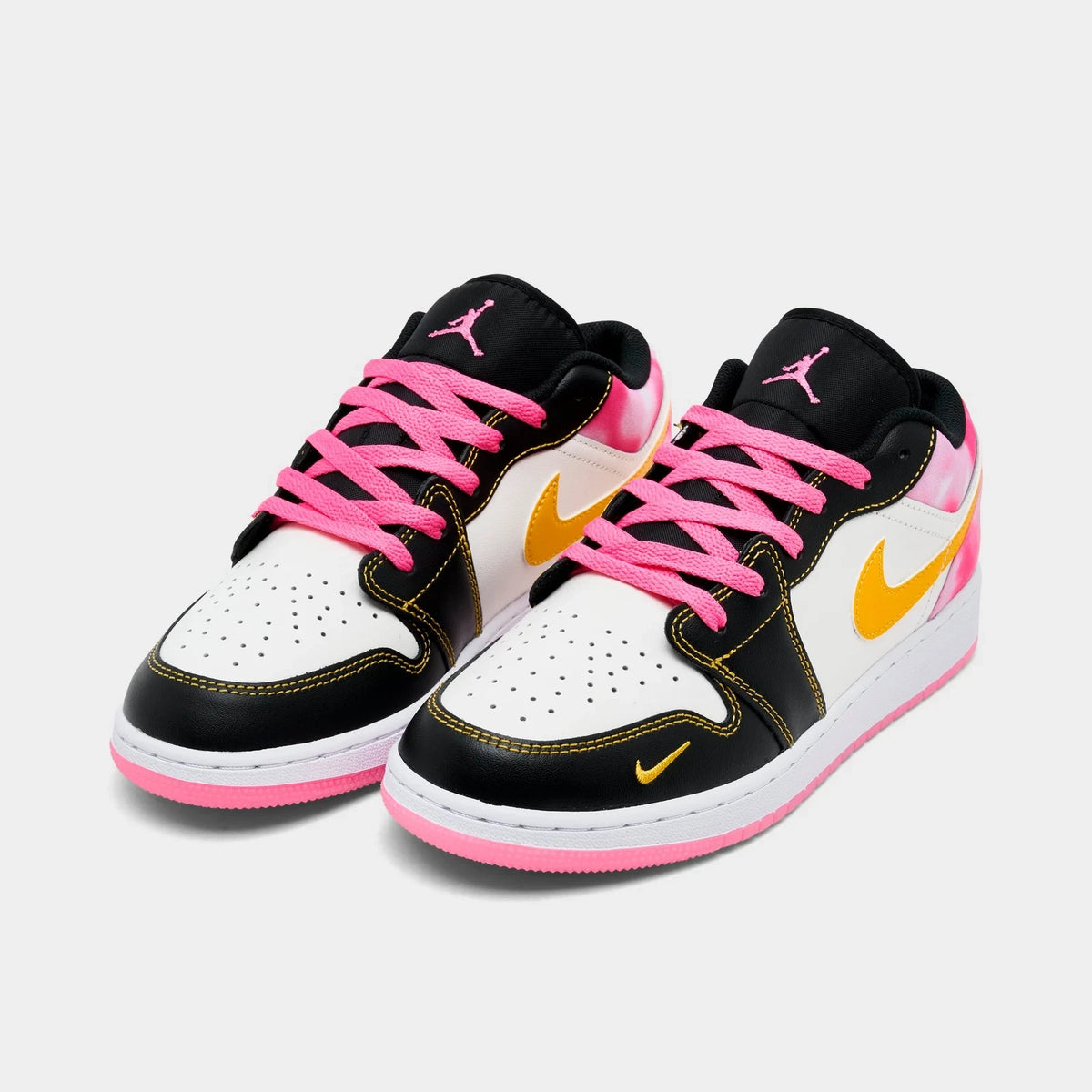 Big Kids' Leather Low-Top Sneakers