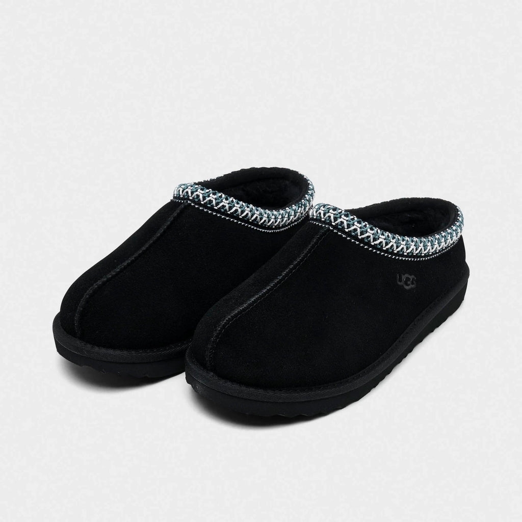 Kids' Suede Wool Blend Slippers