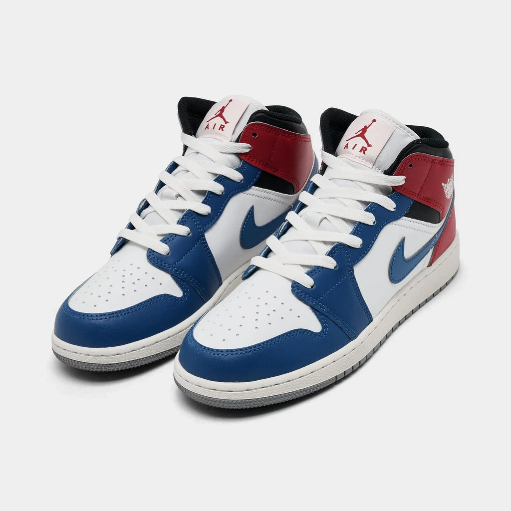 Big Kids' Leather Mid-Top Sneakers
