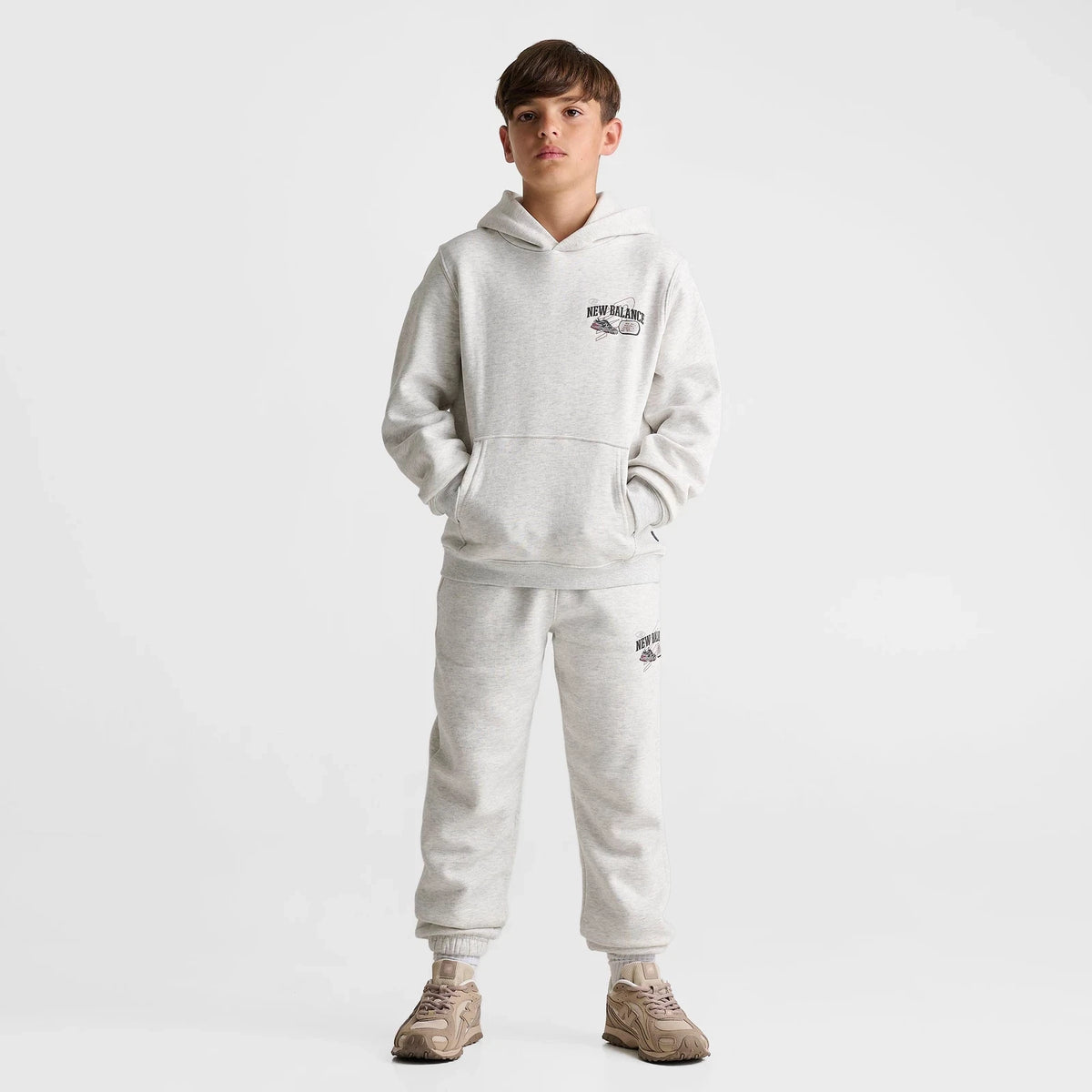 Big Kids' Graphic Fleece Pullover Hoodie