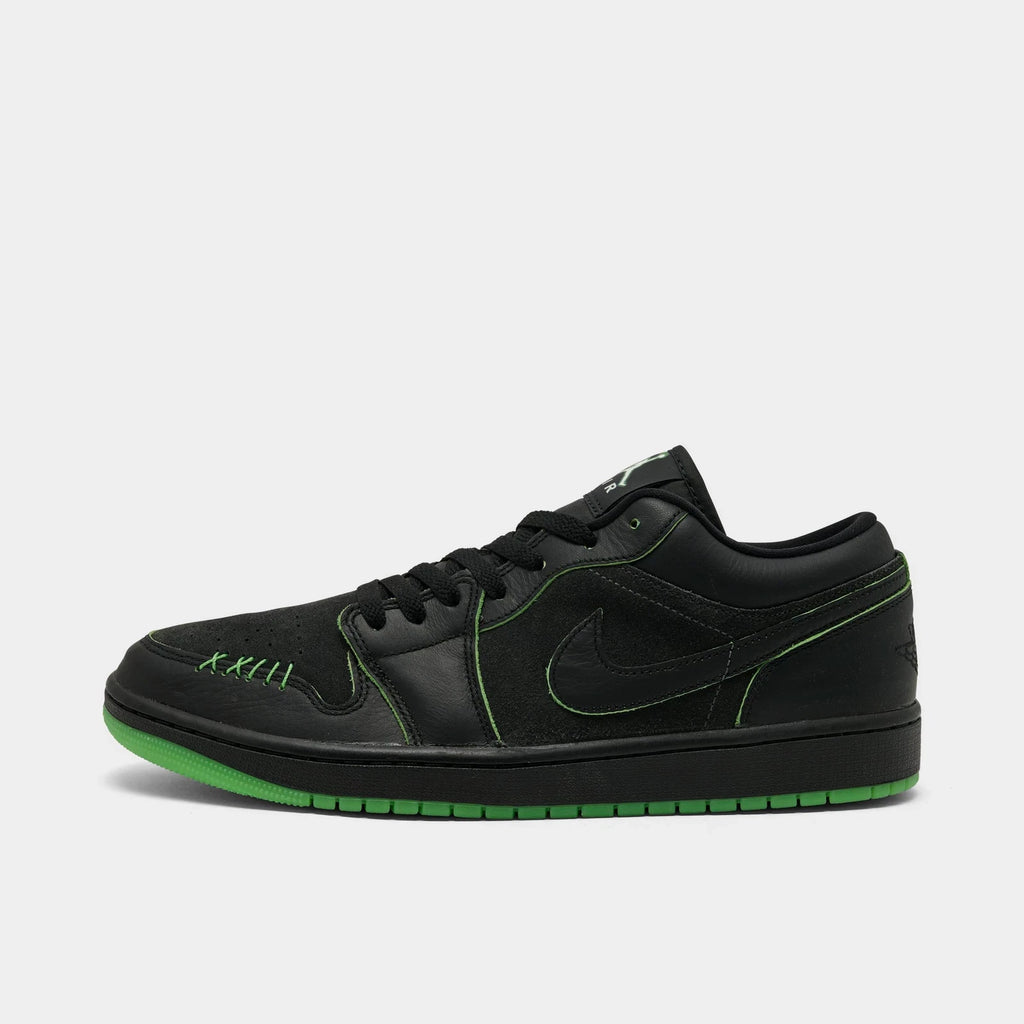 Men's Leather And Suede Low Top Sneakers