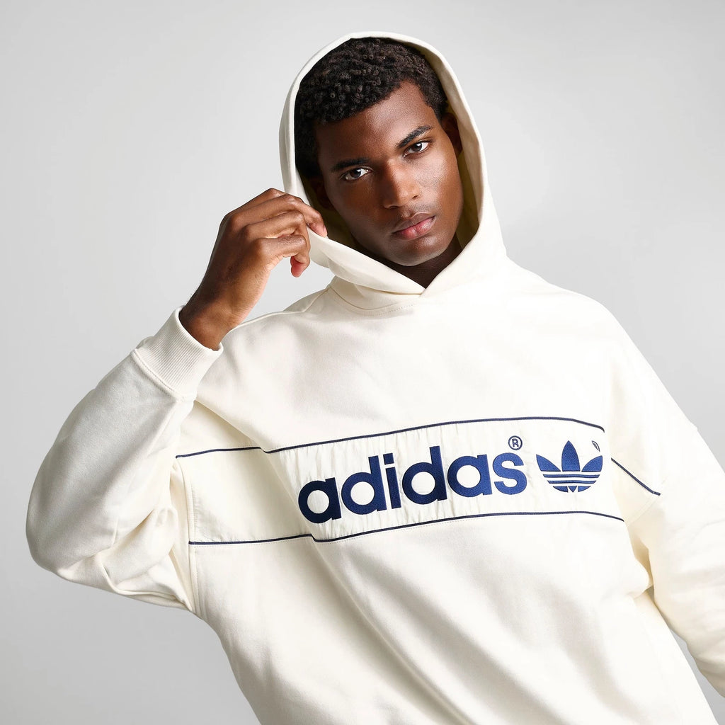 Men's Oversized Fleece Pullover Hoodie