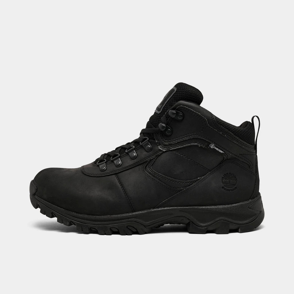 Men's Mid Waterproof Hiking Boots - Black