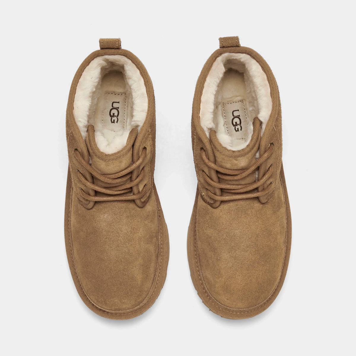 Kids' Suede Lace-Up Chukka Boots