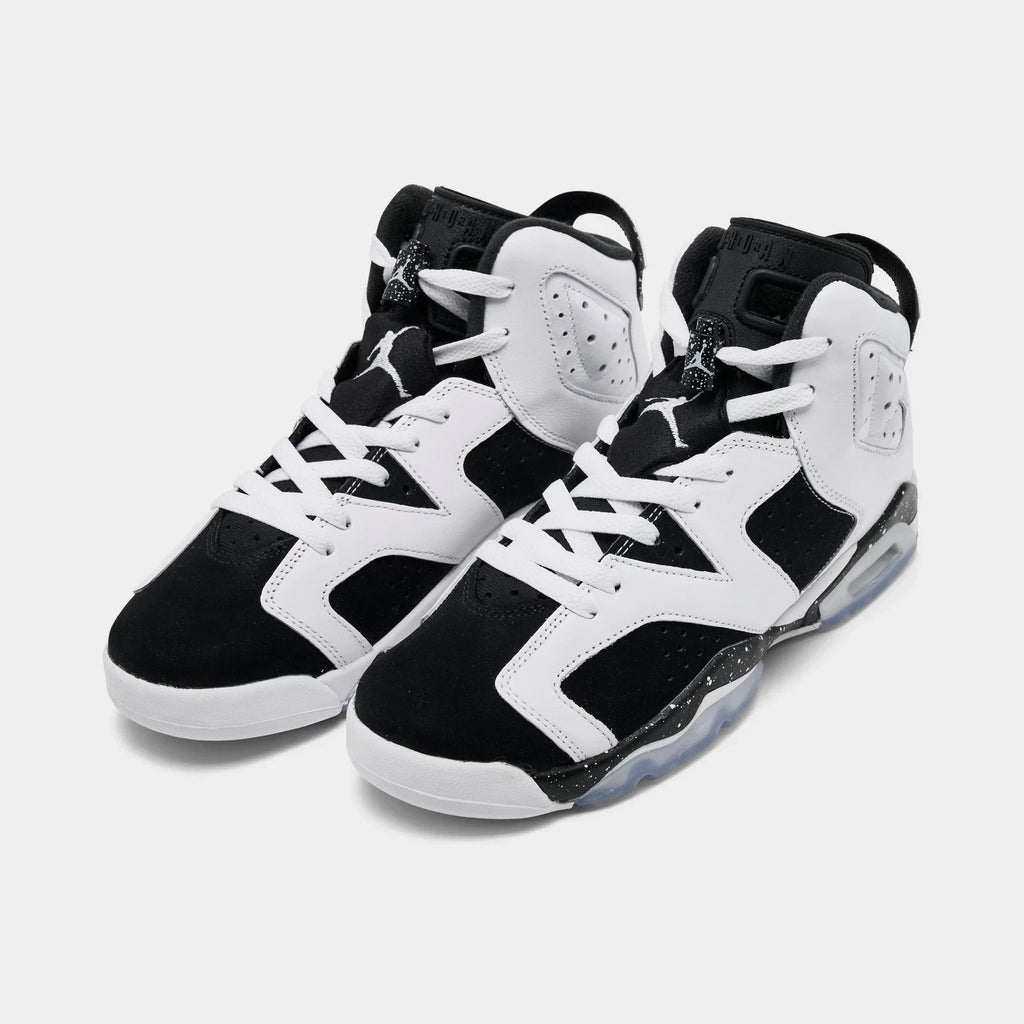 Big Kids' Mid-Top Leather Basketball Shoes