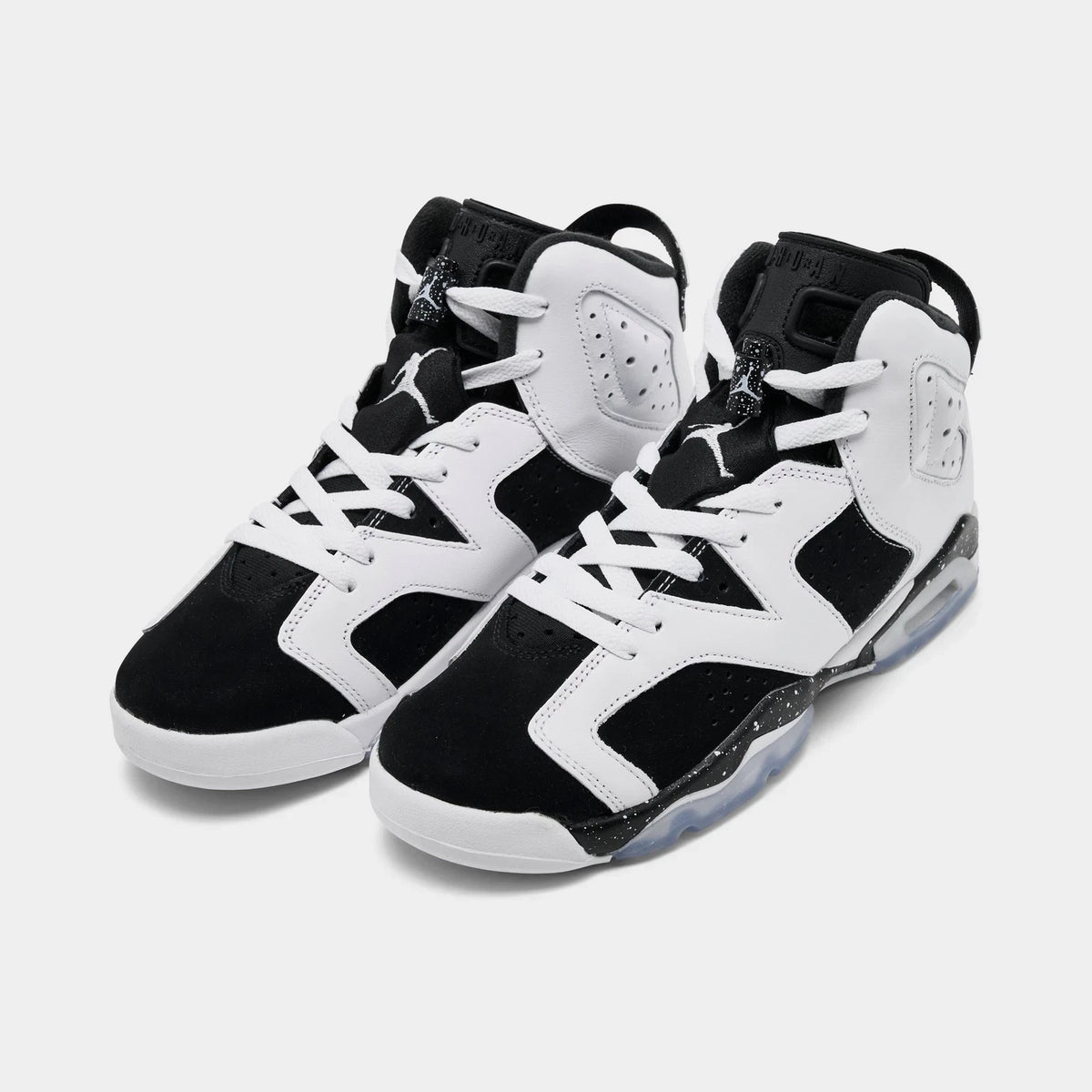 Big Kids' Mid-Top Leather Basketball Shoes