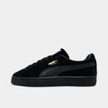 Big Kids' Napped-Leather Lace-Up Sneakers