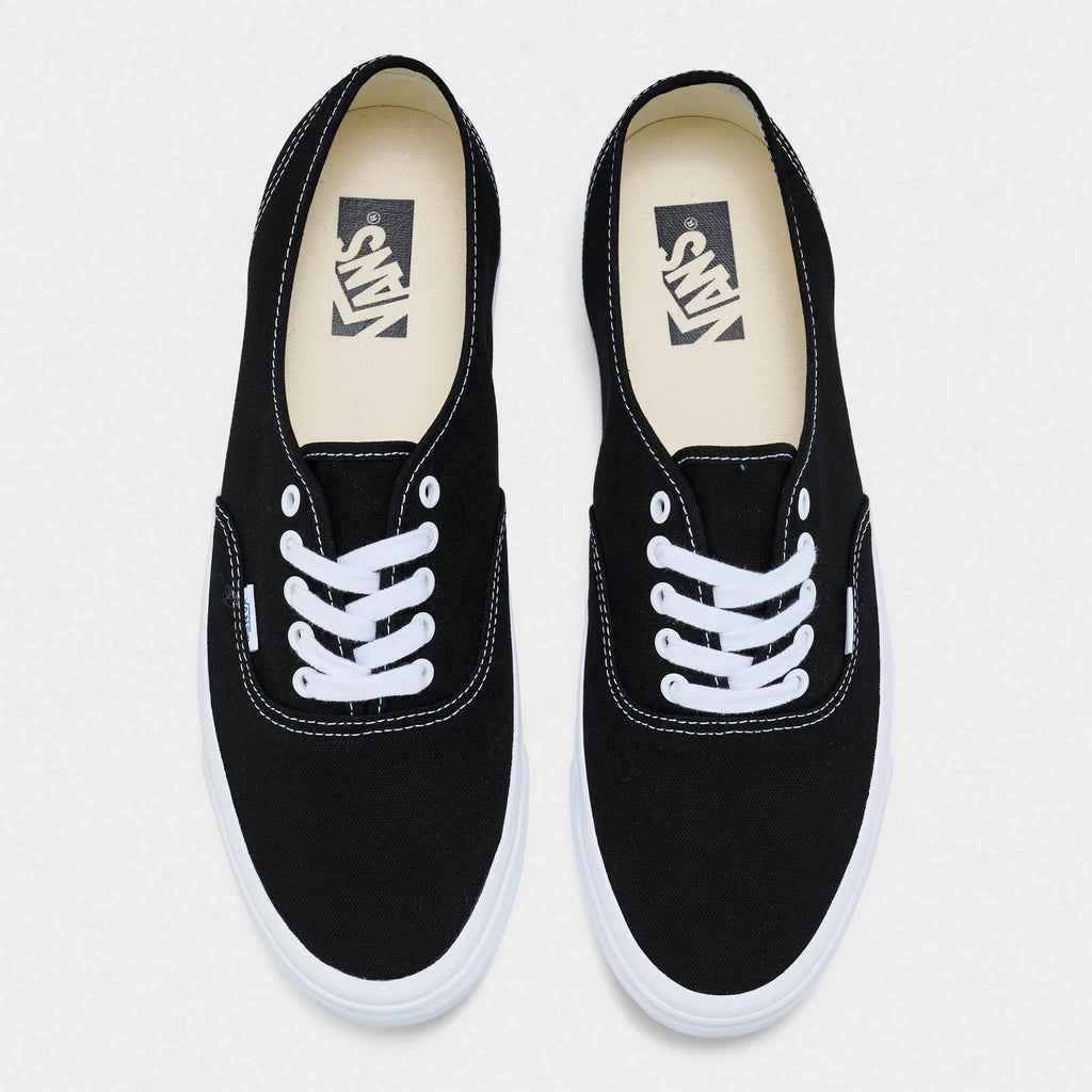 Men's Canvas Low Top Sneakers - Black