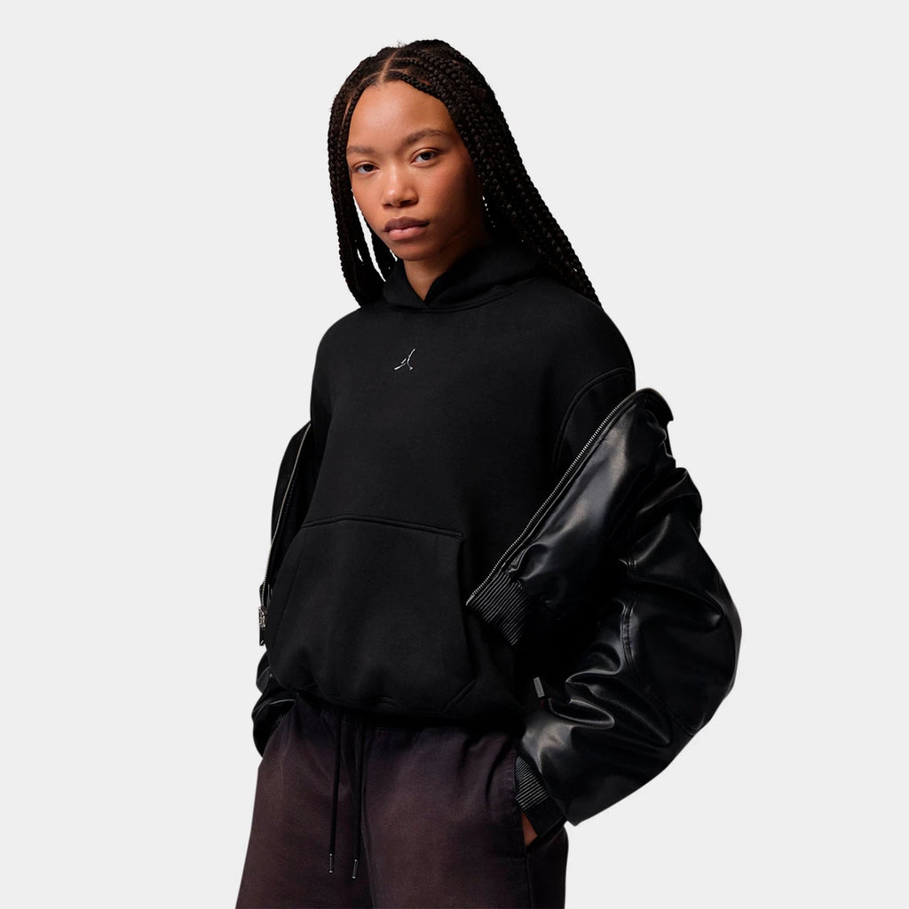 Women's Satin-Lined Fleece Hoodie