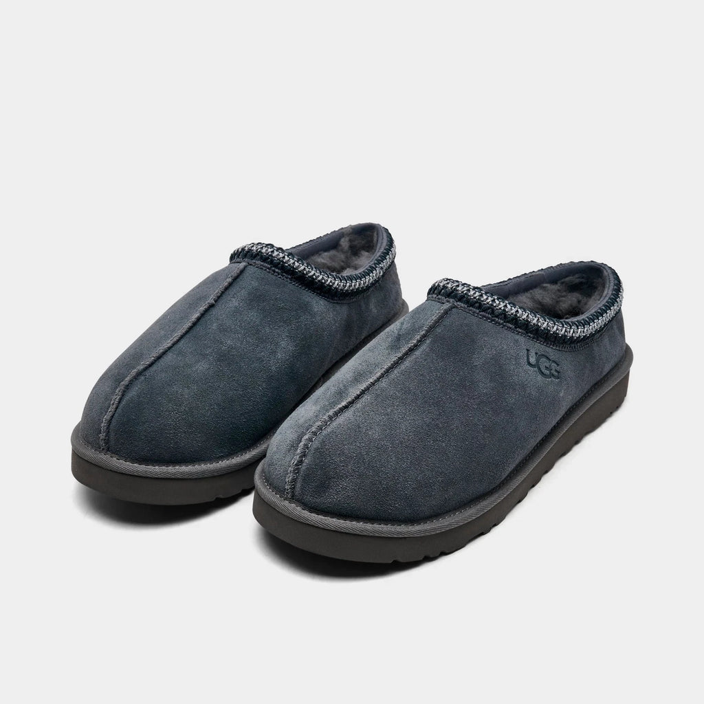Men's Suede Backless Slip-On Slipper