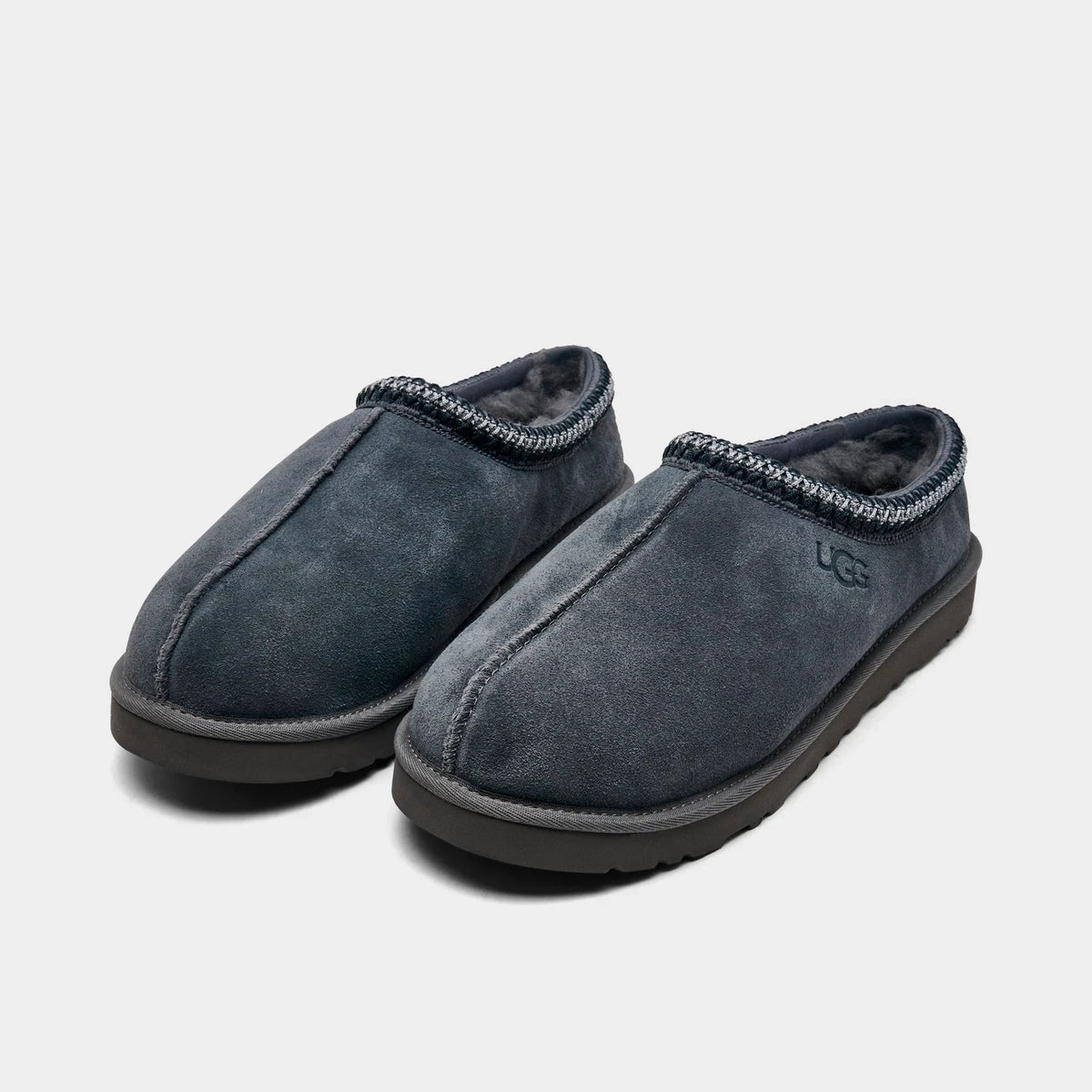 Men's Suede Backless Slip-On Slipper