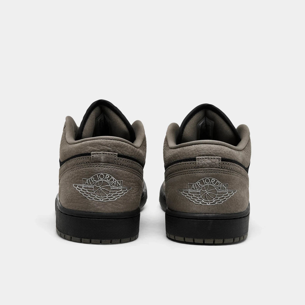 Men's Leather And Suede Low Top Sneakers