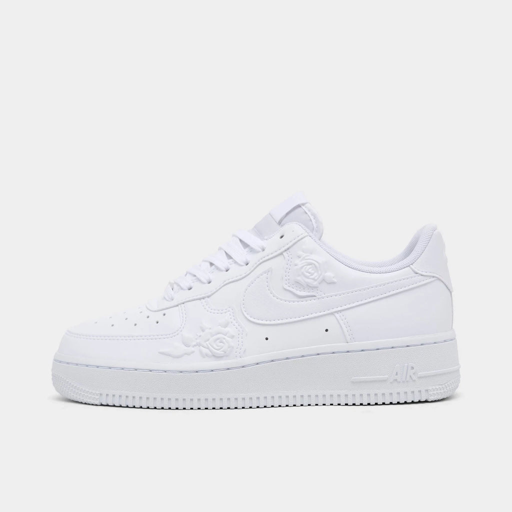 Women's Rose Embossed Low Top Sneakers