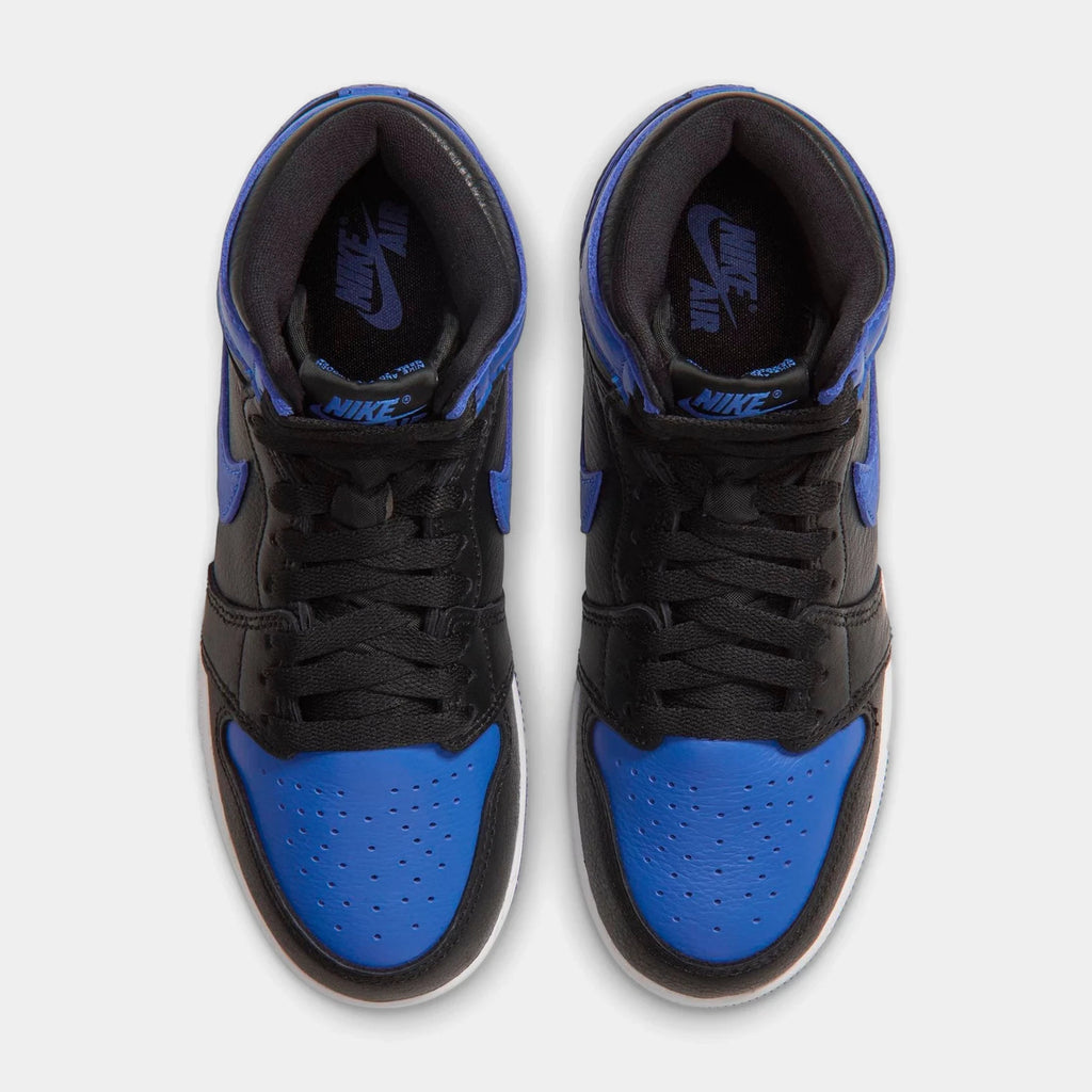 Big Kids' High Top Leather Casual Sneakers