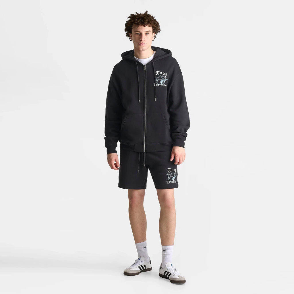 Men's Graphic Full-Zip Fleece Hoodie