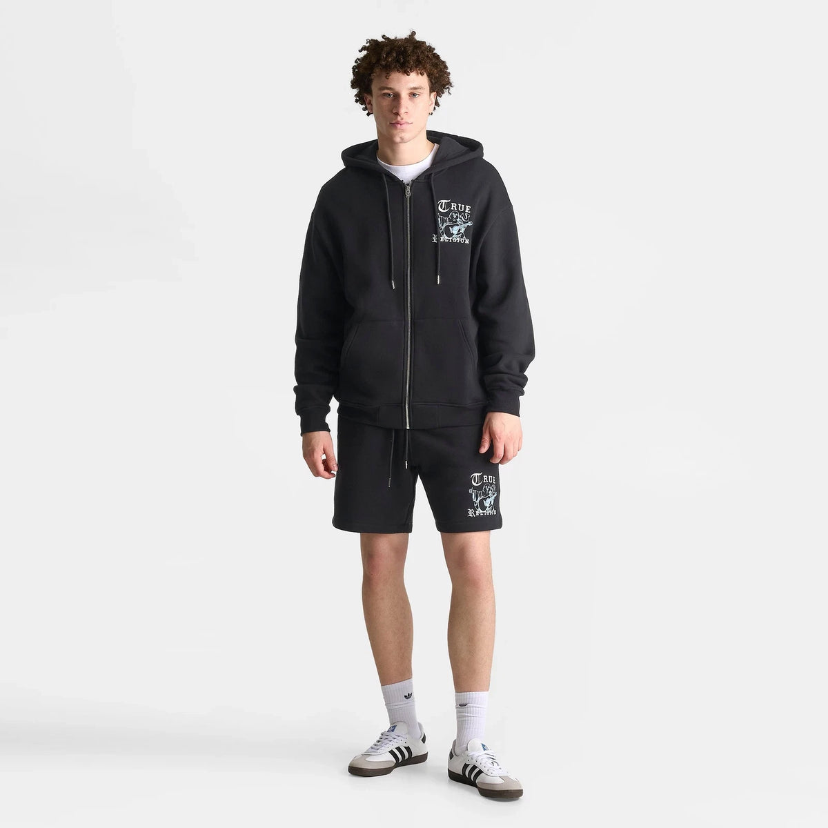 Men's Graphic Full-Zip Fleece Hoodie