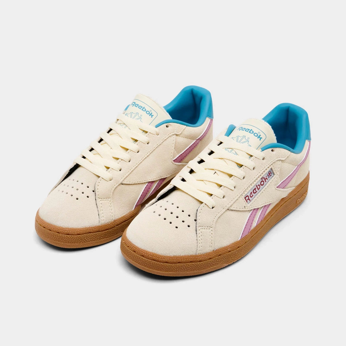 Women's Suede Low-Top Court Sneaker