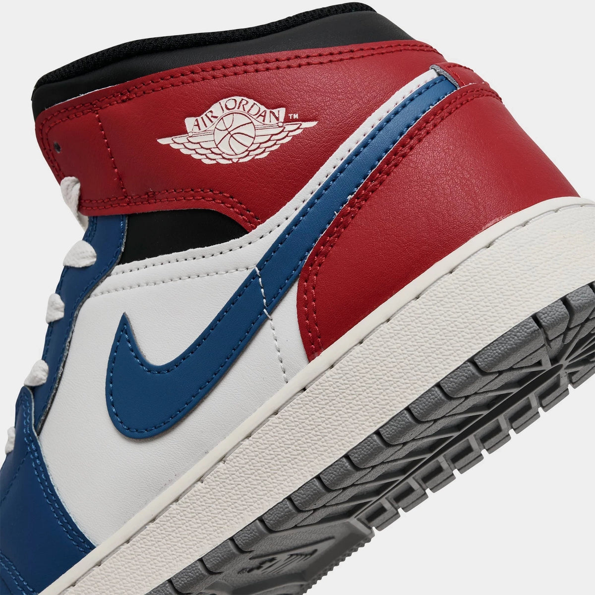 Big Kids' Leather Mid-Top Sneakers