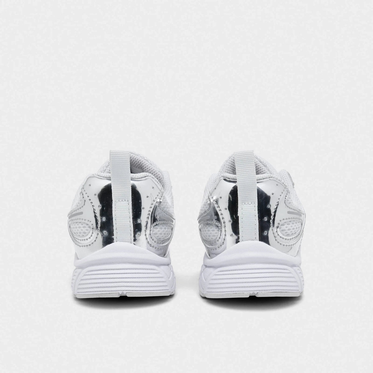 Little Kids' Mesh Stretch-Lace Sneaker - White