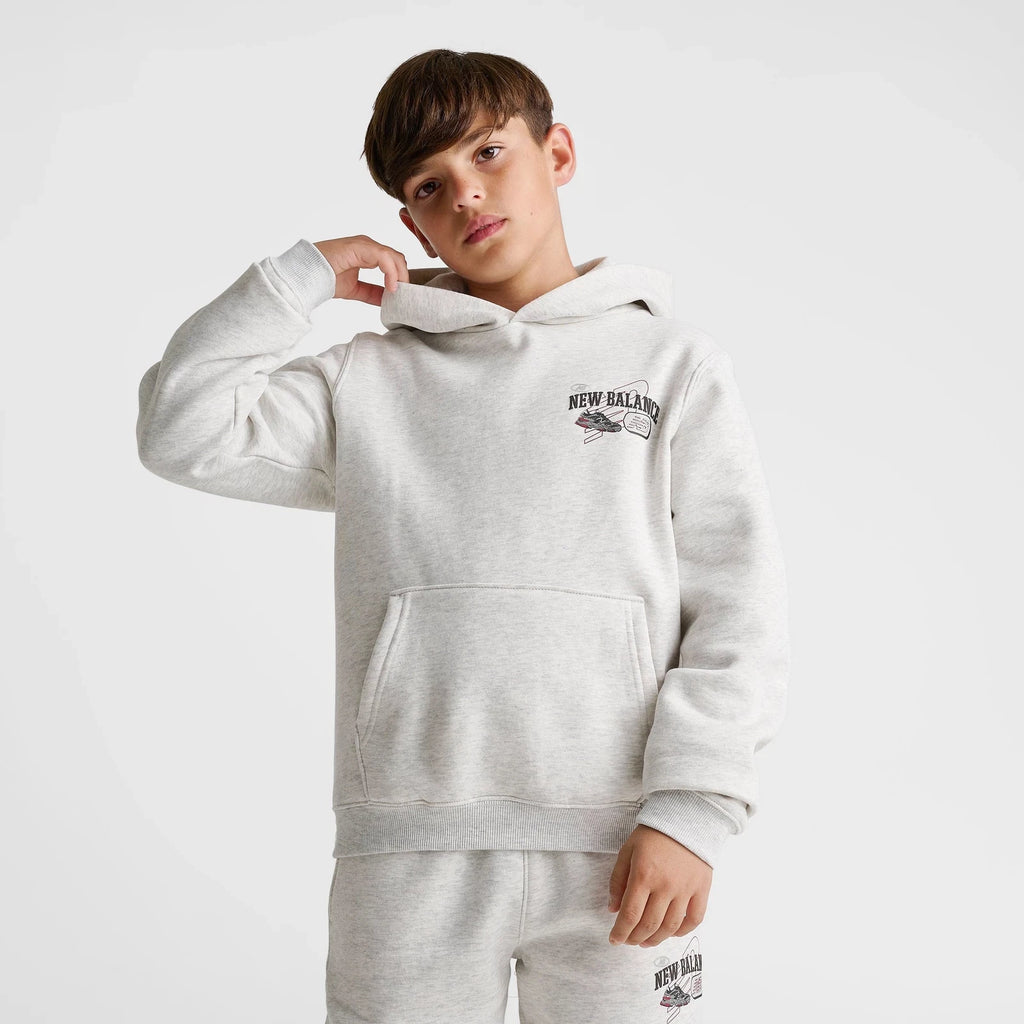 Big Kids' Graphic Fleece Pullover Hoodie