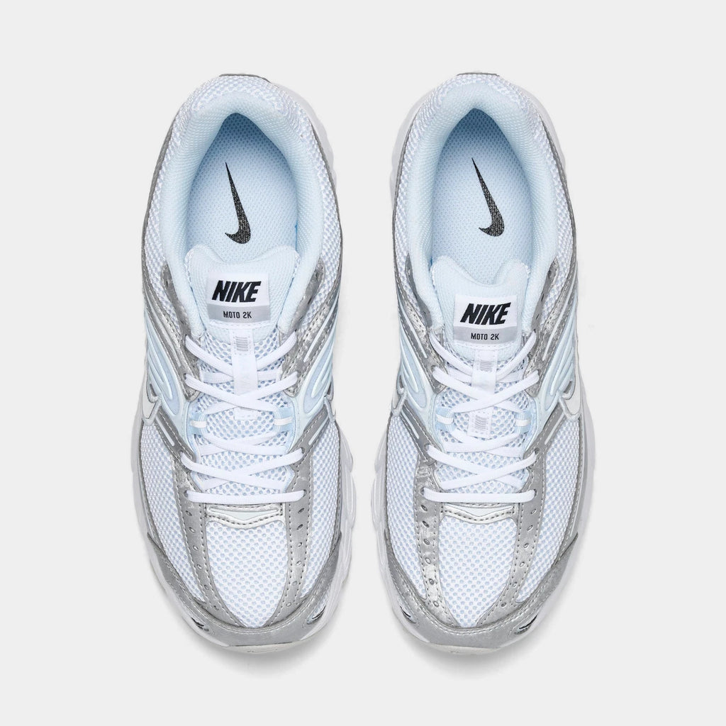 Women's Metallic Mesh Retro Sneakers