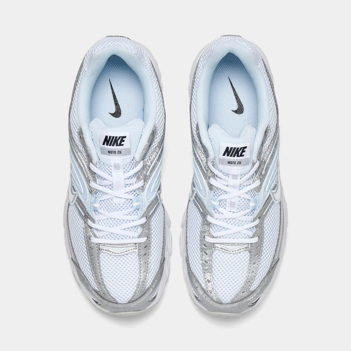 Women's Metallic Mesh Retro Sneakers