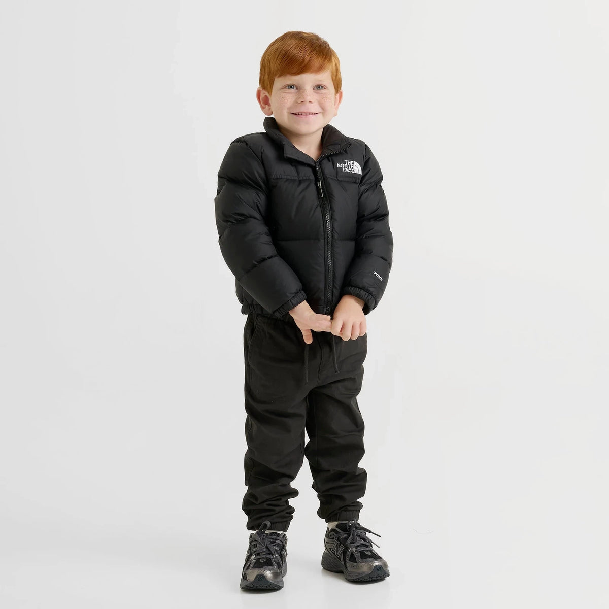 Toddler Down Puffer Jacket - Black