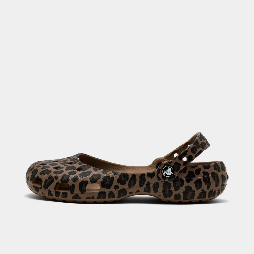 Animal Print Ballet Clog