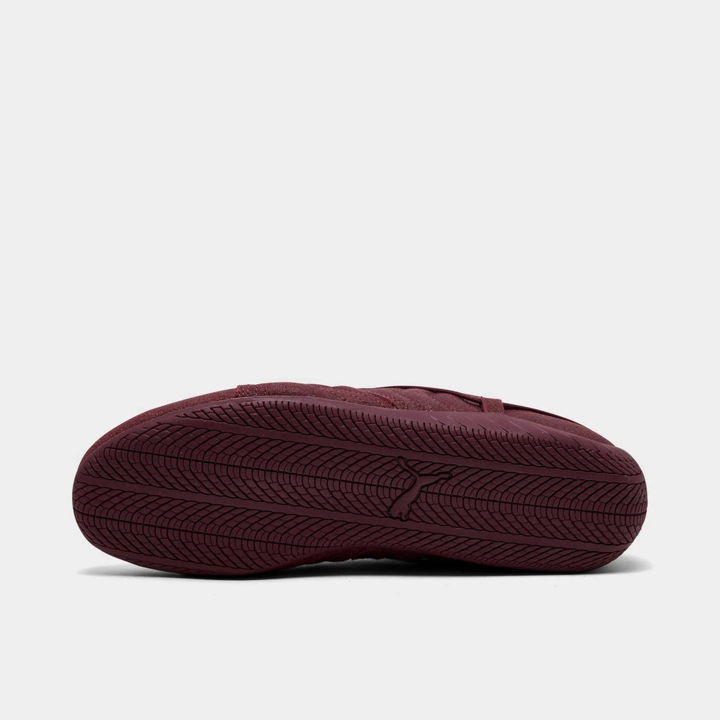 Women's Low-Profile Napped Leather Sneakers