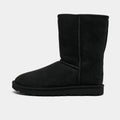 Women's Sheepskin Short Boots - Black